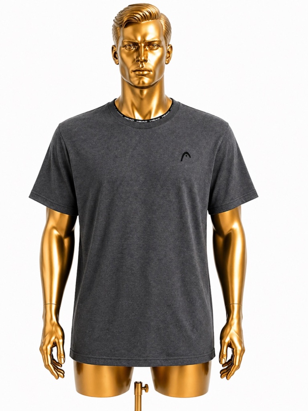 Head Charcoal Short Sleeve Tee